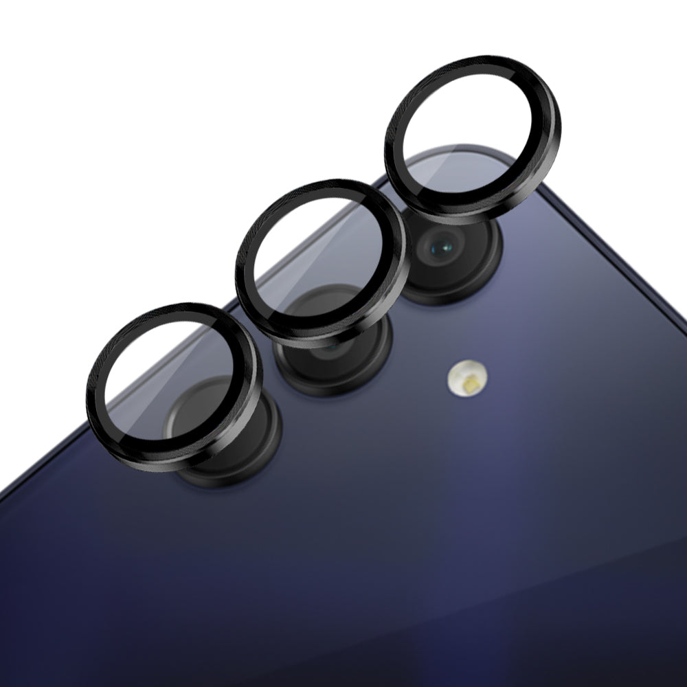 NORTHJO 1 Set For Samsung Galaxy A15 4G Camera Lens Protector Metal Frame + Tempered Glass Lens Film