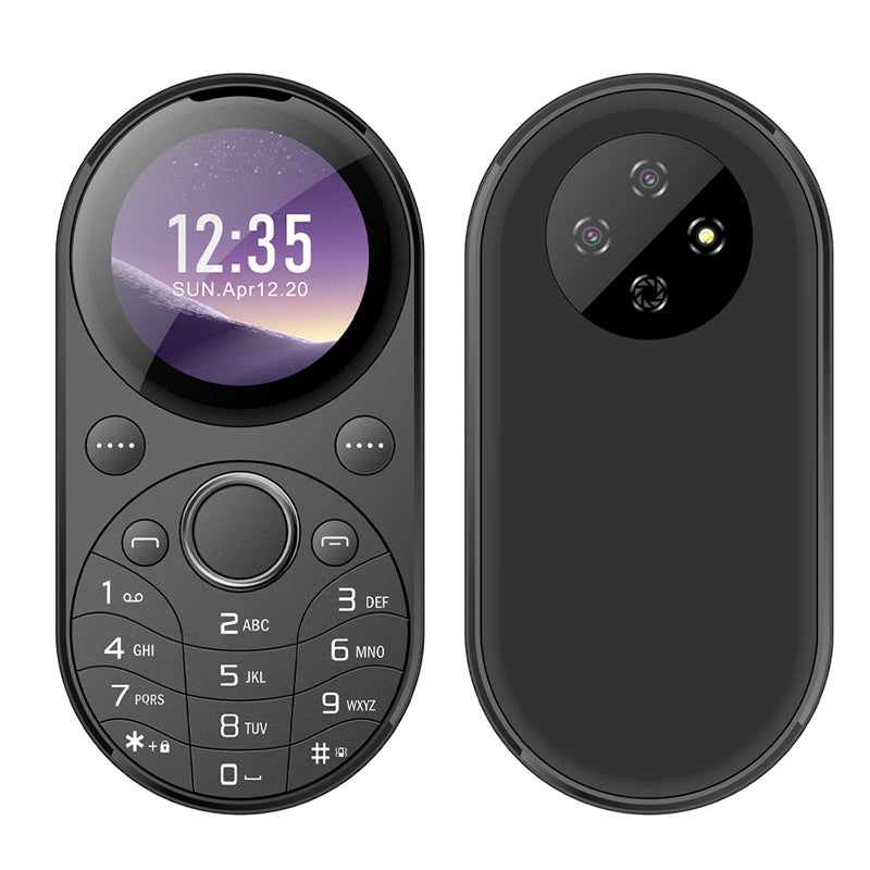 SERVO i15 Mini Dual SIM Miniature Circular 2G Feature Phone