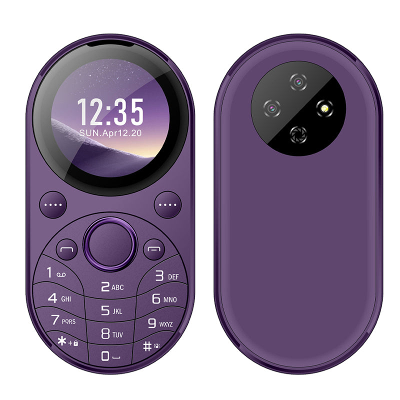 SERVO i15 Mini Dual SIM Miniature Circular 2G Feature Phone