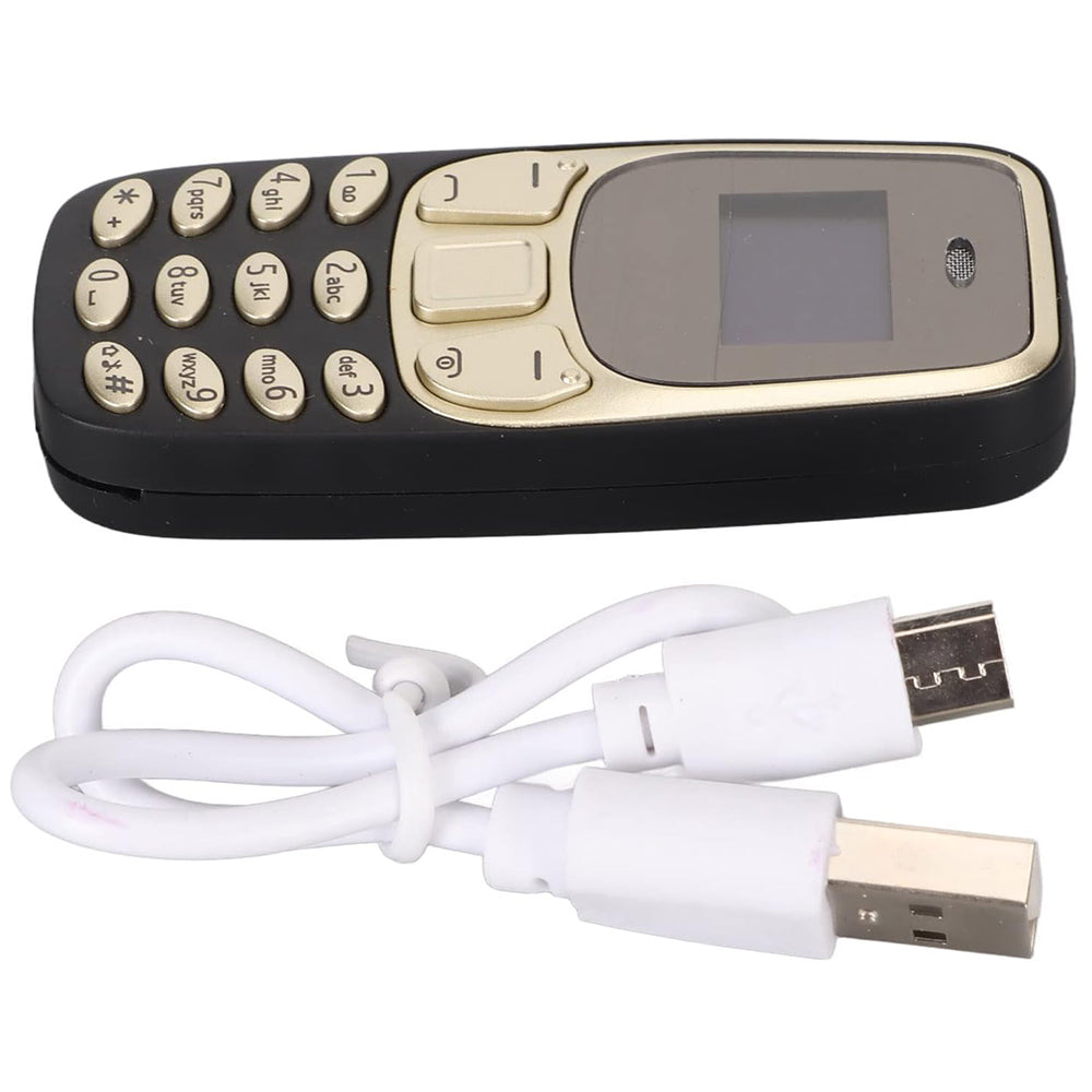 BM10 Dual SIM 0.66-inch Mini Mobile Phone 2G GSM Cellphone with Ear Hook