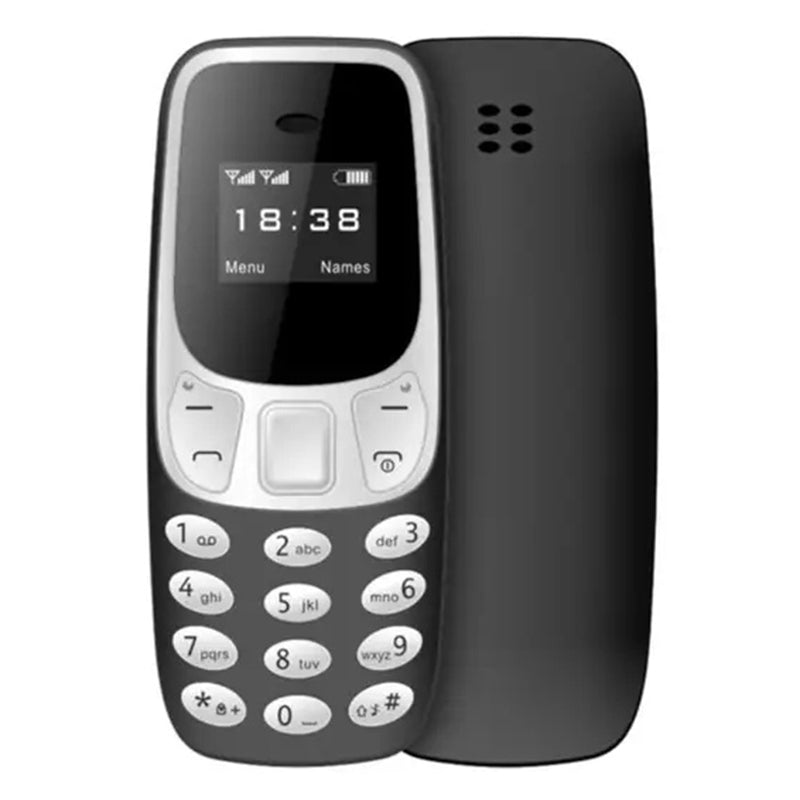 BM10 Dual SIM 0.66-inch Mini Mobile Phone 2G GSM Cellphone with Ear Hook