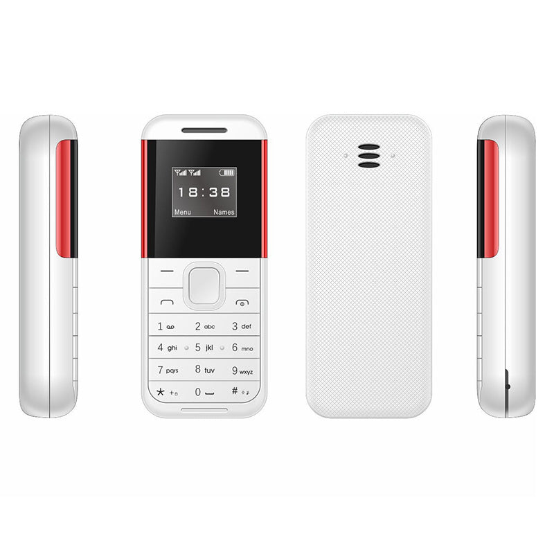 BM222 0.66-Inch Mini Dual SIM Standby Phone Portable Bar Phone