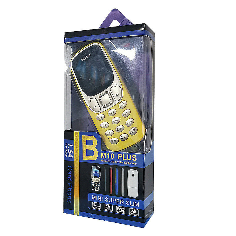 BM10 Plus 1.54-Inch Mini Dual SIM Standby Bar Phone