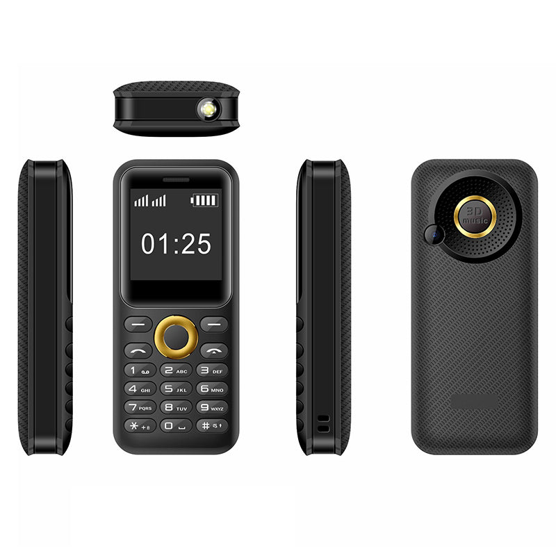 L8 1.33-Inch Dual SIM Standby Bar Phone Mini Slim 2G Mobile Phone