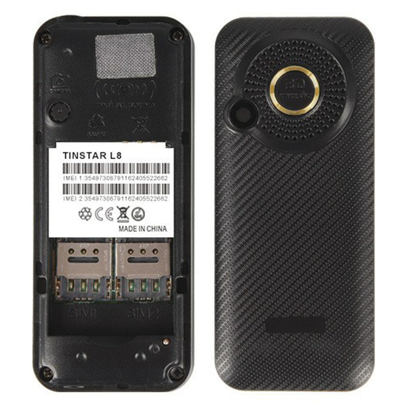 L8 1.33-Inch Dual SIM Standby Bar Phone Mini Slim 2G Mobile Phone