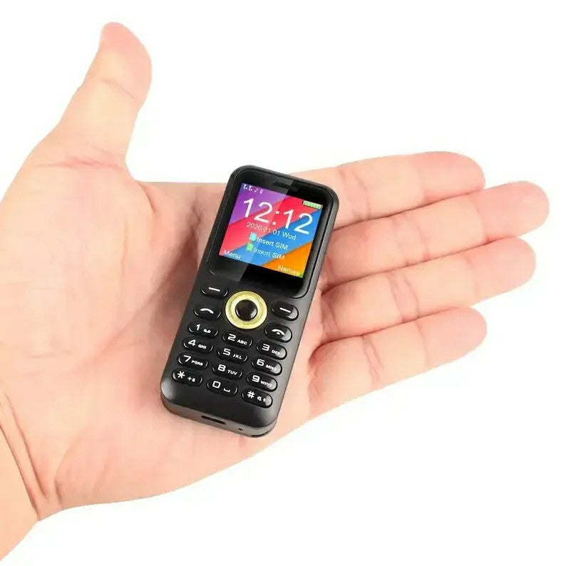 L8 1.33-Inch Dual SIM Standby Bar Phone Mini Slim 2G Mobile Phone