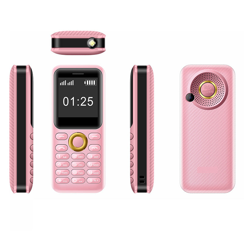 L8 1.33-Inch Dual SIM Standby Bar Phone Mini Slim 2G Mobile Phone