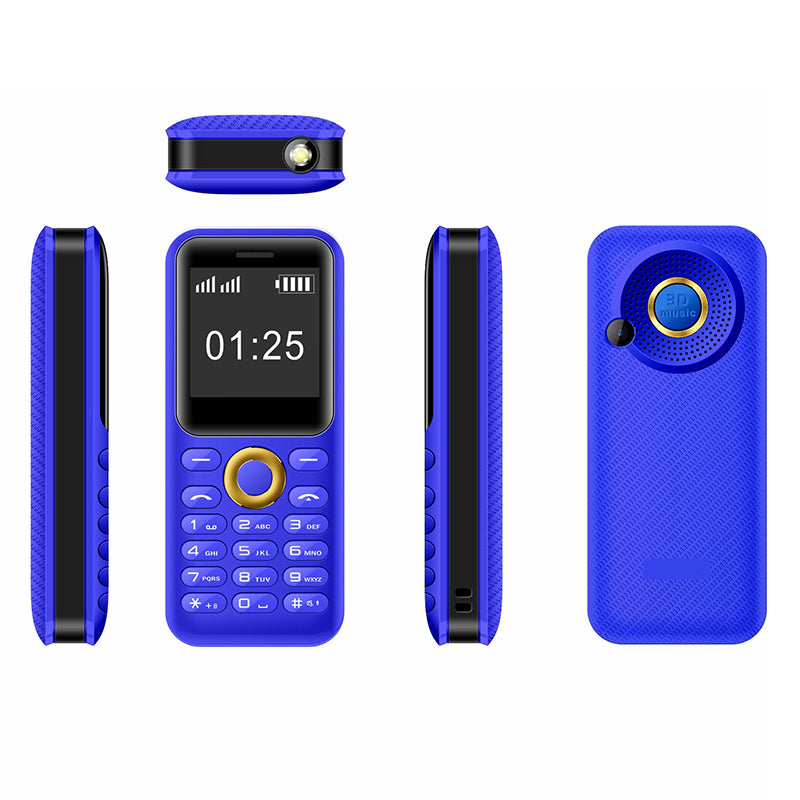 L8 1.33-Inch Dual SIM Standby Bar Phone Mini Slim 2G Mobile Phone