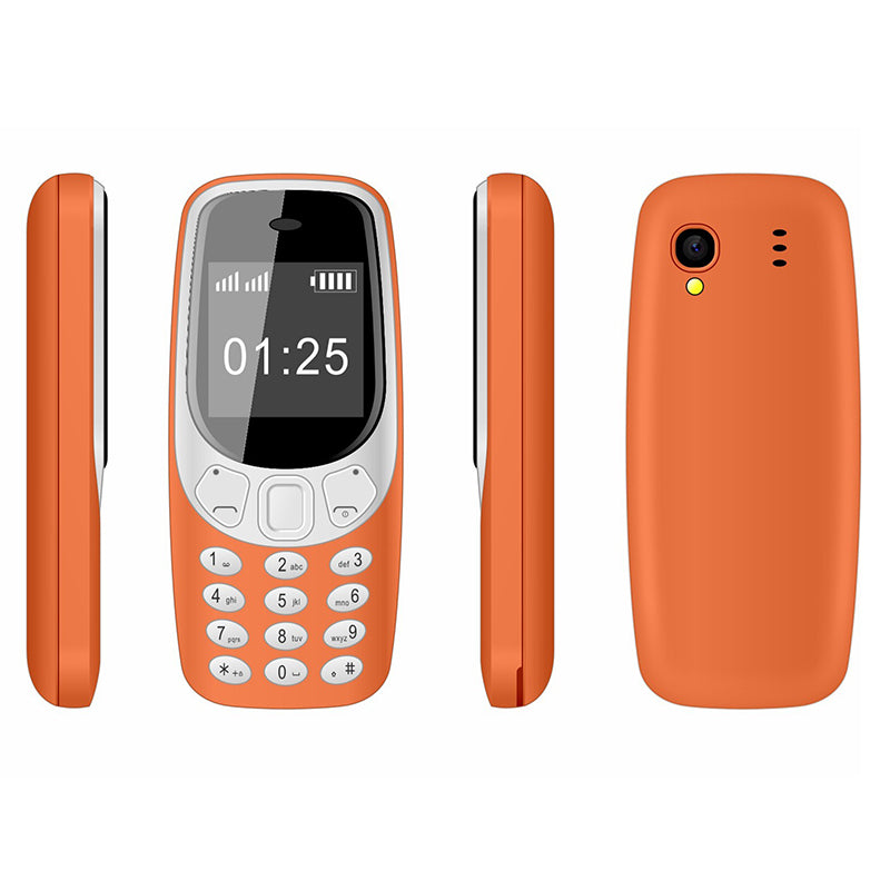 Q3308 1.33-Inch Mini Triple SIM Standby 2G Bar Phone