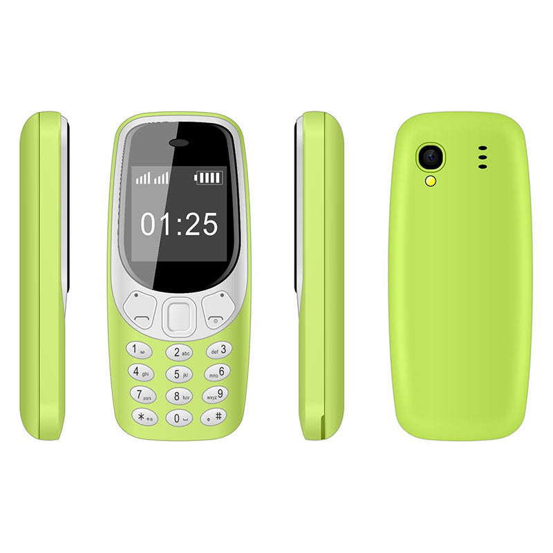 Q3308 1.33-Inch Mini Triple SIM Standby 2G Bar Phone