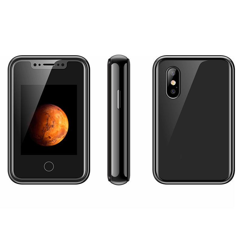 8XR 1.77-inch Mini Cellphone Dual SIM Dual Standby Touch Screen Mobile Phone