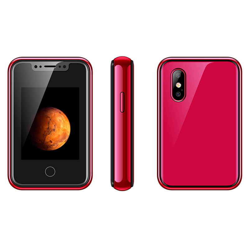 8XR 1.77-inch Mini Cellphone Dual SIM Dual Standby Touch Screen Mobile Phone