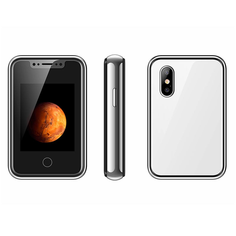 8XR 1.77-inch Mini Cellphone Dual SIM Dual Standby Touch Screen Mobile Phone