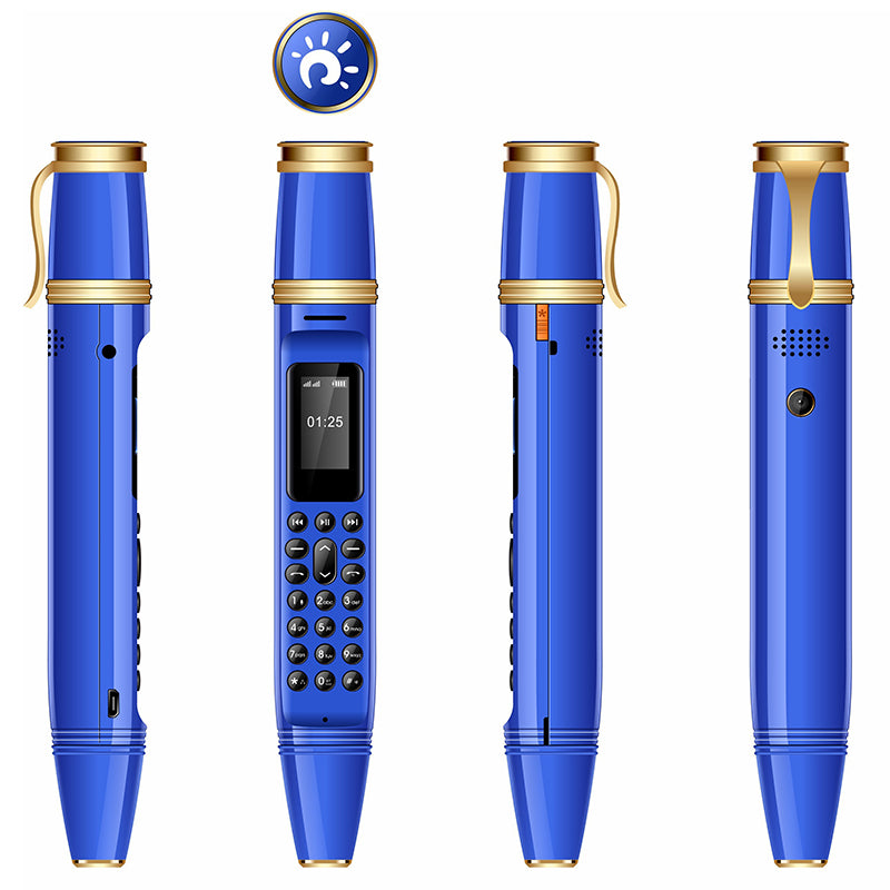 BM111 0.96-inch Pen Shape Mini Cellphone Dual SIM Dual Standby Mobile Phone