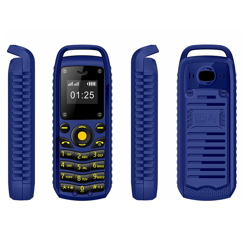 B25 Dual-SIM Mini Bar Phone 0.66-inch Screen 2G GSM Mobile Phone