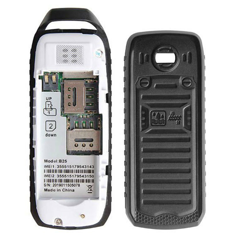 B25 Dual-SIM Mini Bar Phone 0.66-inch Screen 2G GSM Mobile Phone