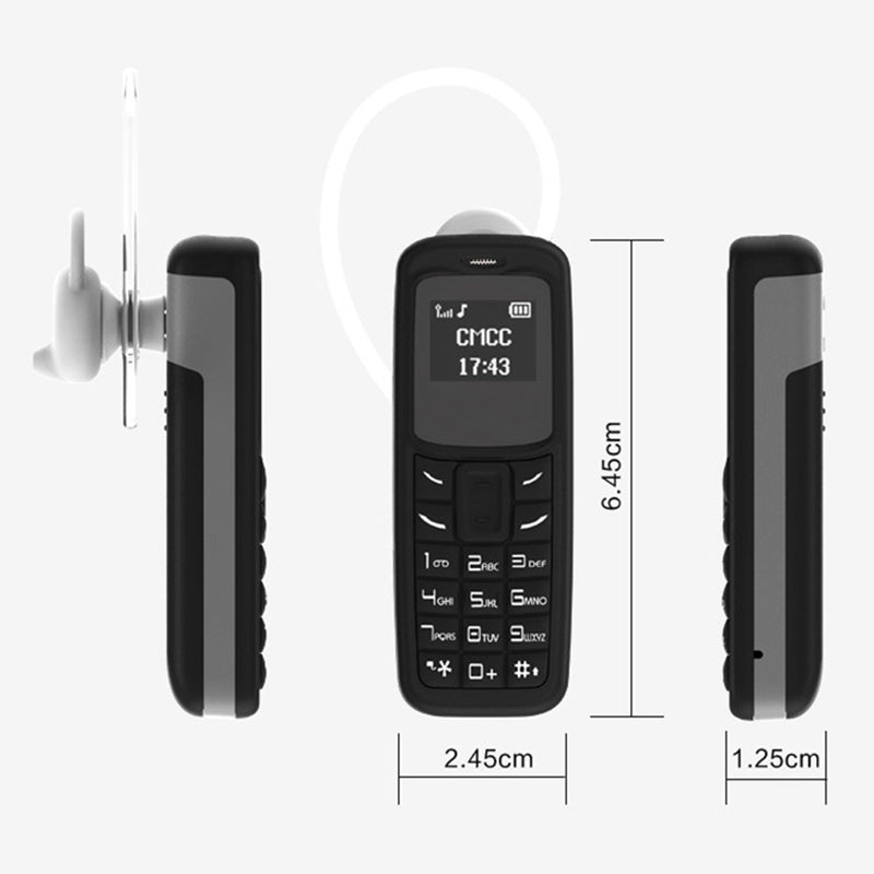 BM30 0.66-inch Screen Senior Mini Bar Phone Single-SIM 2G Cell Phone