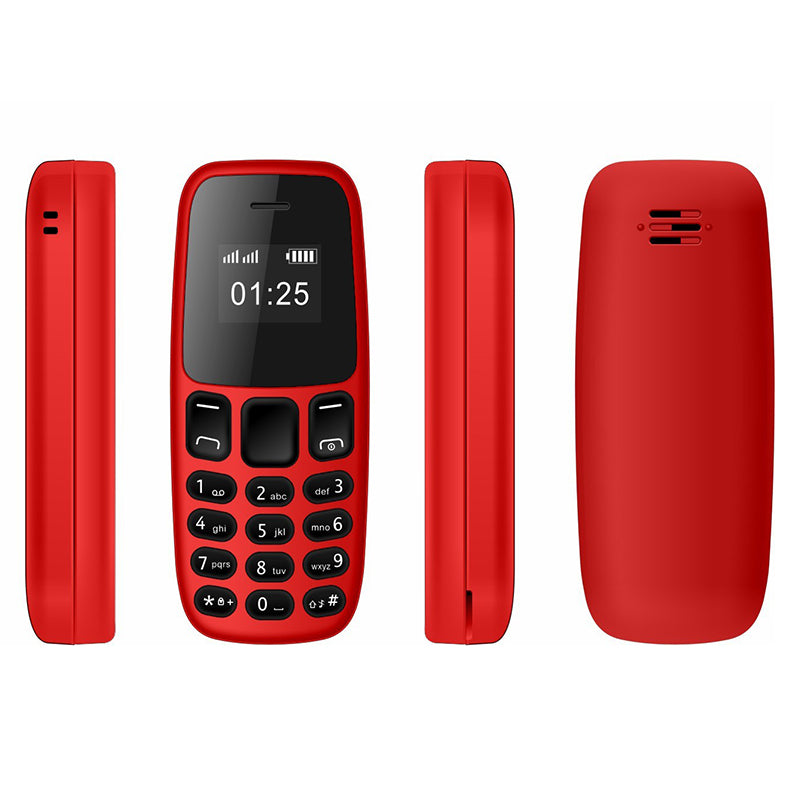 BM105 0.66-Inch Dual SIM Standby Bar Phone 2G Slim Mini Cell Phone