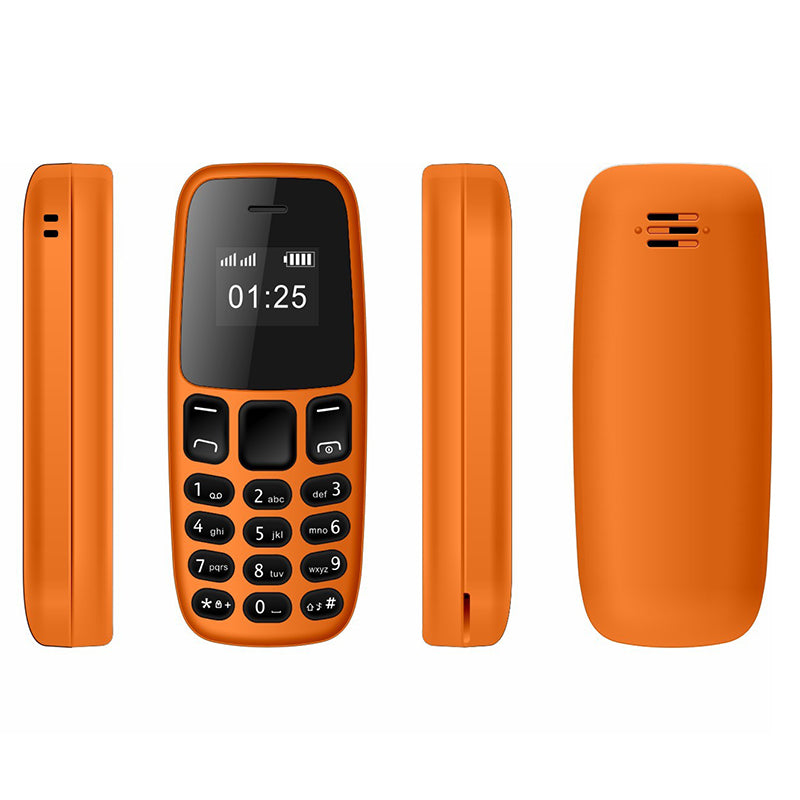 BM105 0.66-Inch Dual SIM Standby Bar Phone 2G Slim Mini Cell Phone