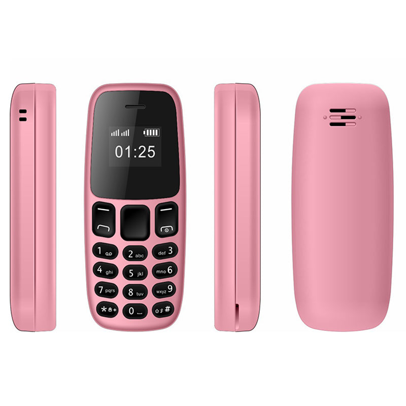 BM105 0.66-Inch Dual SIM Standby Bar Phone 2G Slim Mini Cell Phone