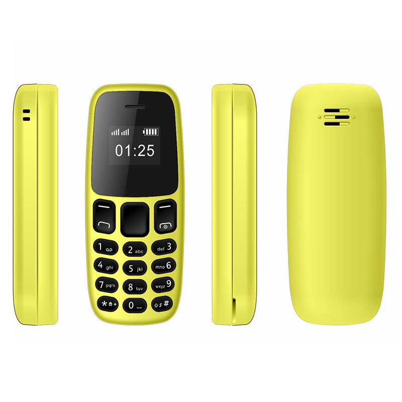 BM105 0.66-Inch Dual SIM Standby Bar Phone 2G Slim Mini Cell Phone
