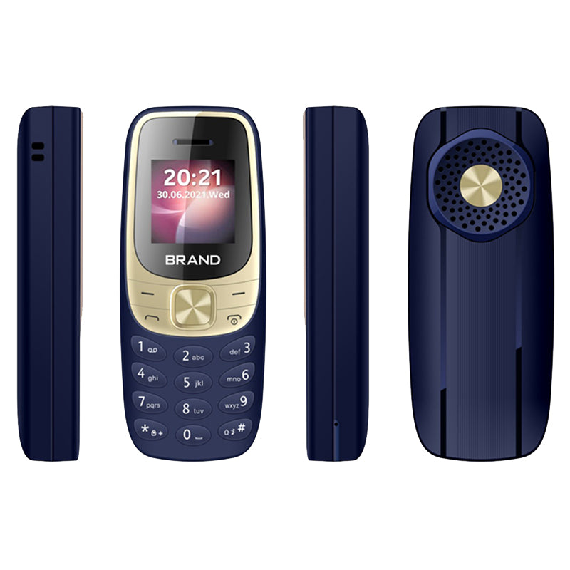 BM35 2G 0.66-Inch Mini Dual SIM Standby Slim Cell Phone