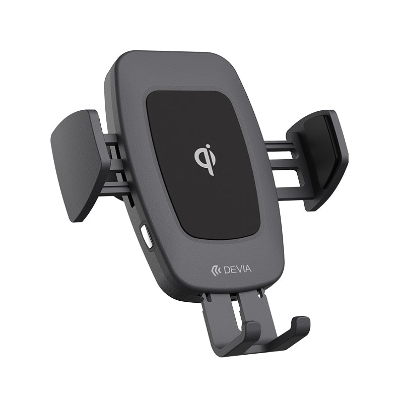 DEVIA EA195 Wireless Car Charger Mount 10W Qi Fast Charging Car Phone Holder