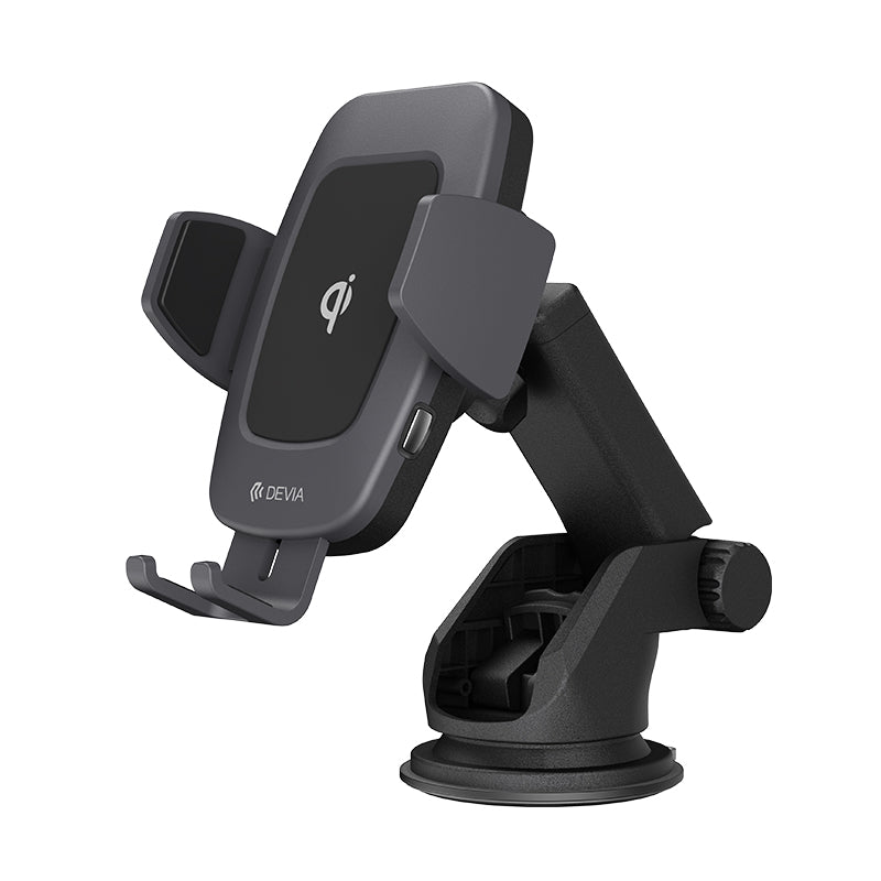 DEVIA EA195 Wireless Car Charger Mount 10W Qi Fast Charging Car Phone Holder