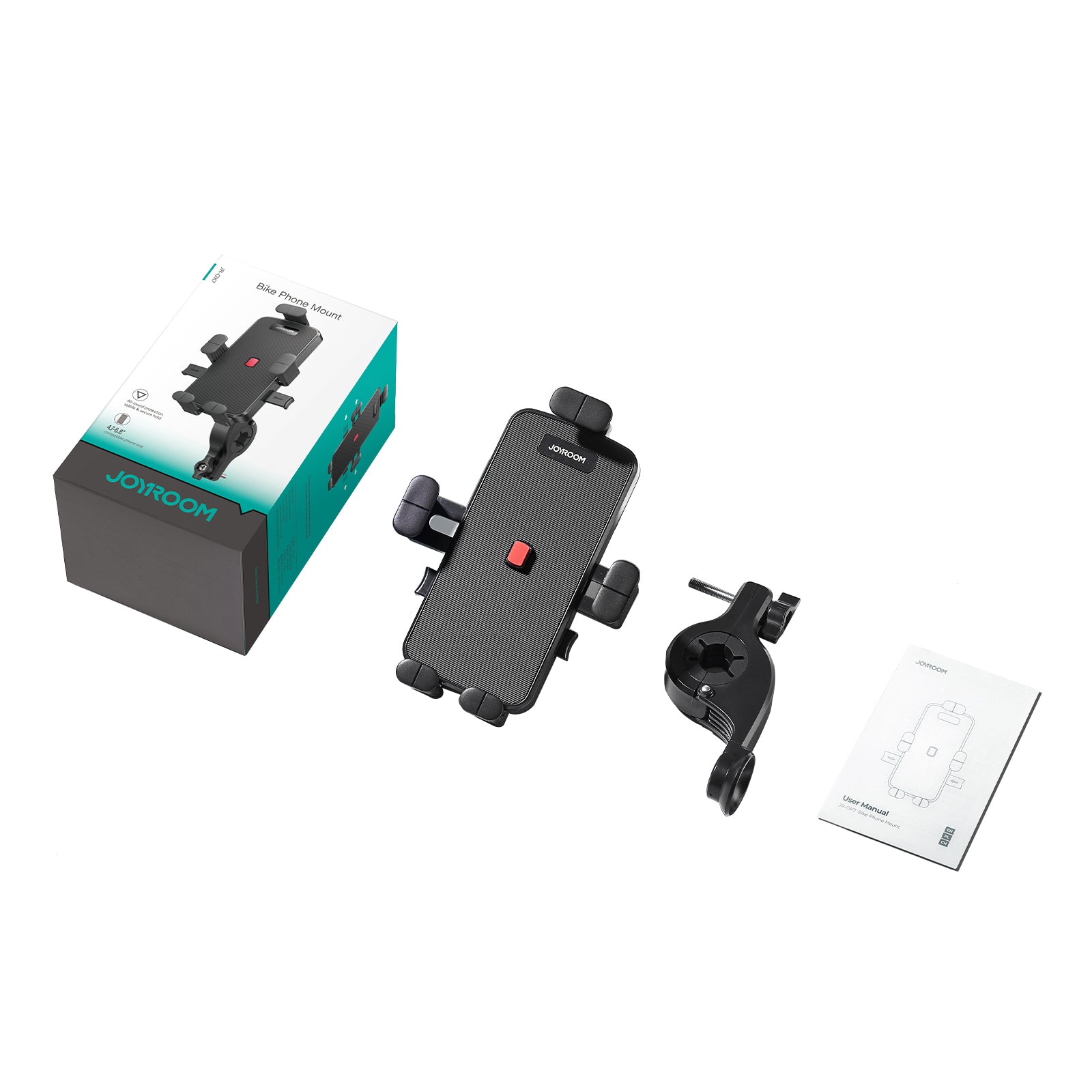 JOYROOM JR-OK7 Bike Handlebar Phone Holder Shockproof Bicycle Cellphone Bracket