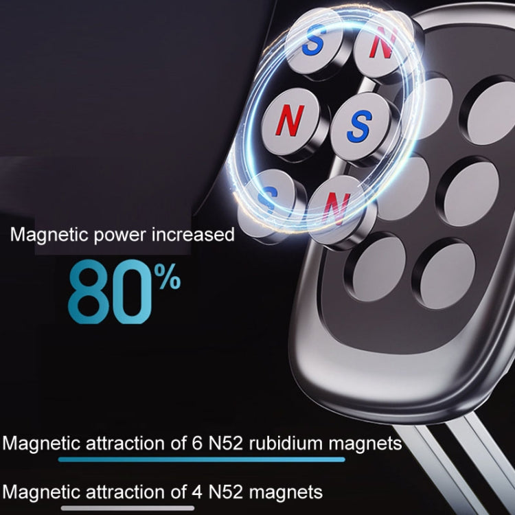 Q42 Magnetic Car Phone Holder Rotatable, Foldable, Multi-Functional for iPhone 16 / 16 Ultra / 16 Pro / 16 Pro Max