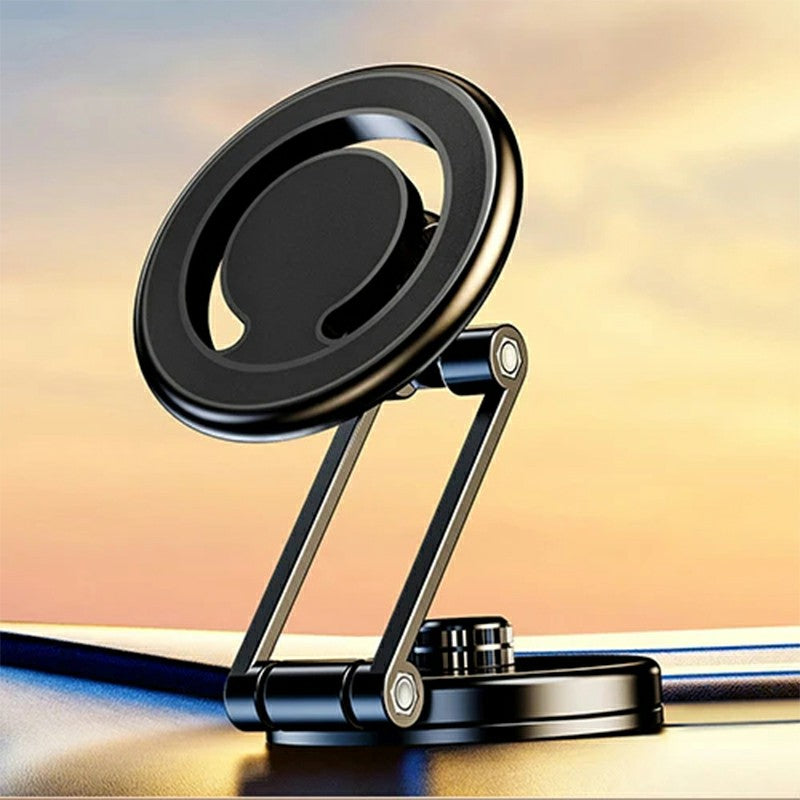 D27 Desktop Magnetic Phone Stand Folding Car Phone Holder for Tesla Floating Screen