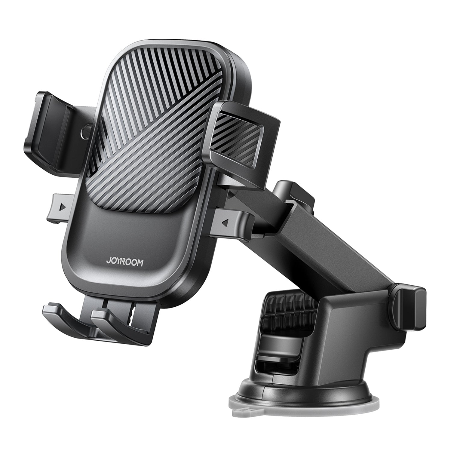 JOYROOM JR-OK6 Car Dashboard Self-Adhesive Mounting Cell Phone Clamp Holder Bracket for iPhone 16 / 16 Ultra / 16 Pro / 16 Pro Max