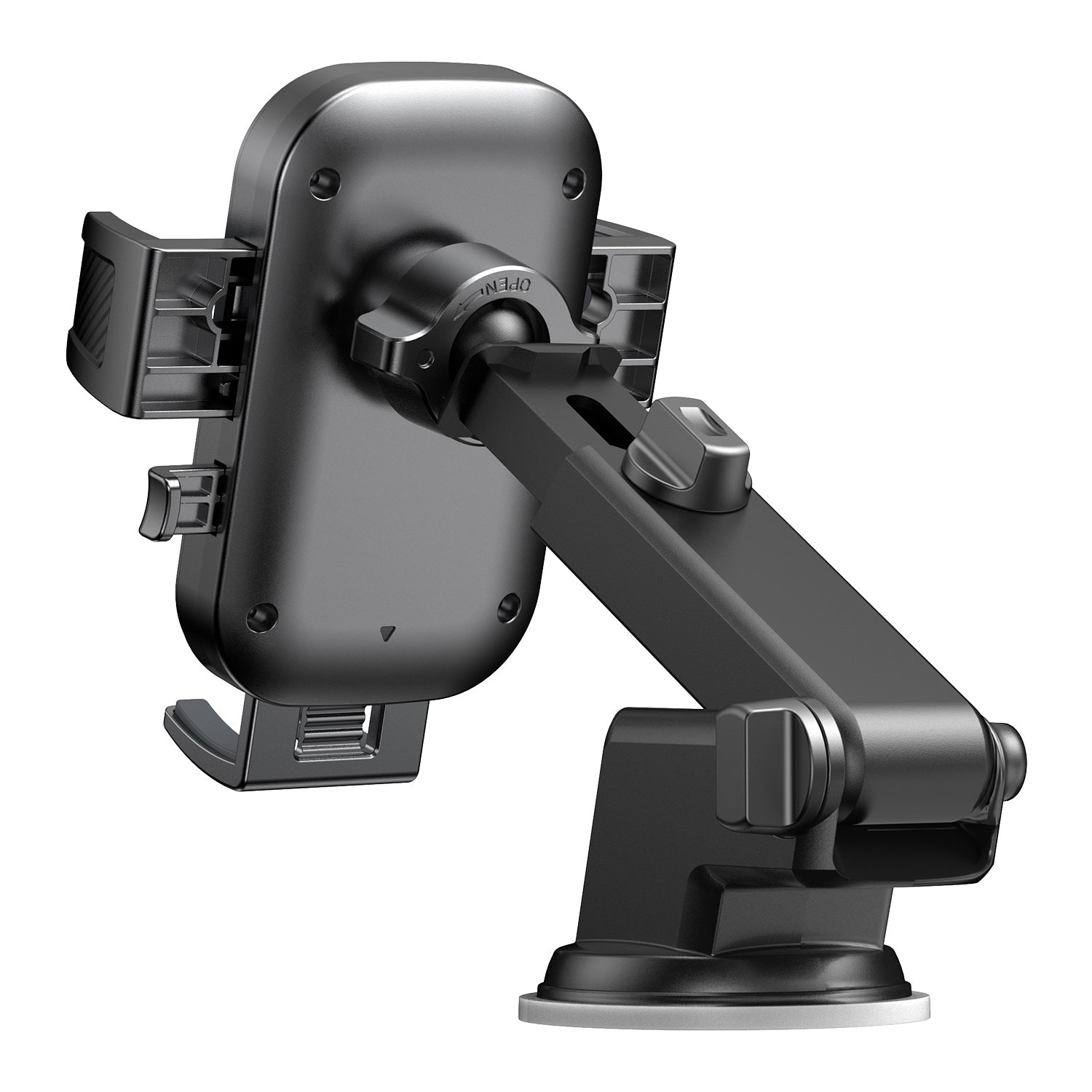 JOYROOM JR-OK6 Car Dashboard Self-Adhesive Mounting Cell Phone Clamp Holder Bracket for iPhone 16 / 16 Ultra / 16 Pro / 16 Pro Max