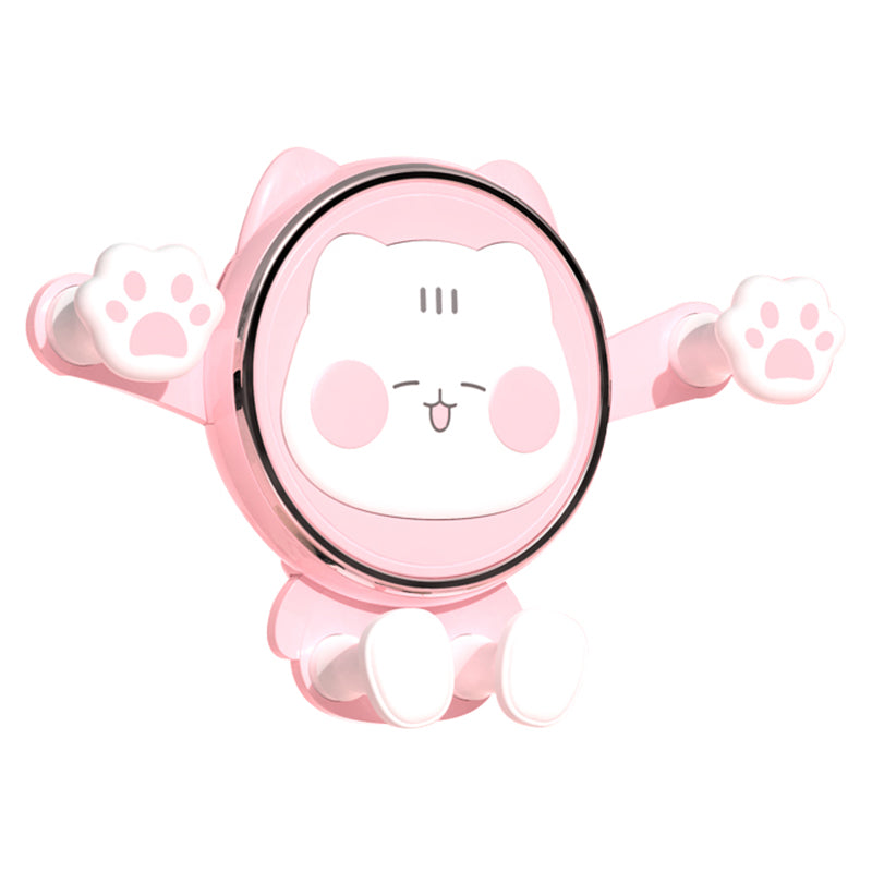 ICARER FAMILY Cat Paw Design Gravity Car Phone Holder for iPhone 16 / 16 Ultra / 16 Pro / 16 Pro Max