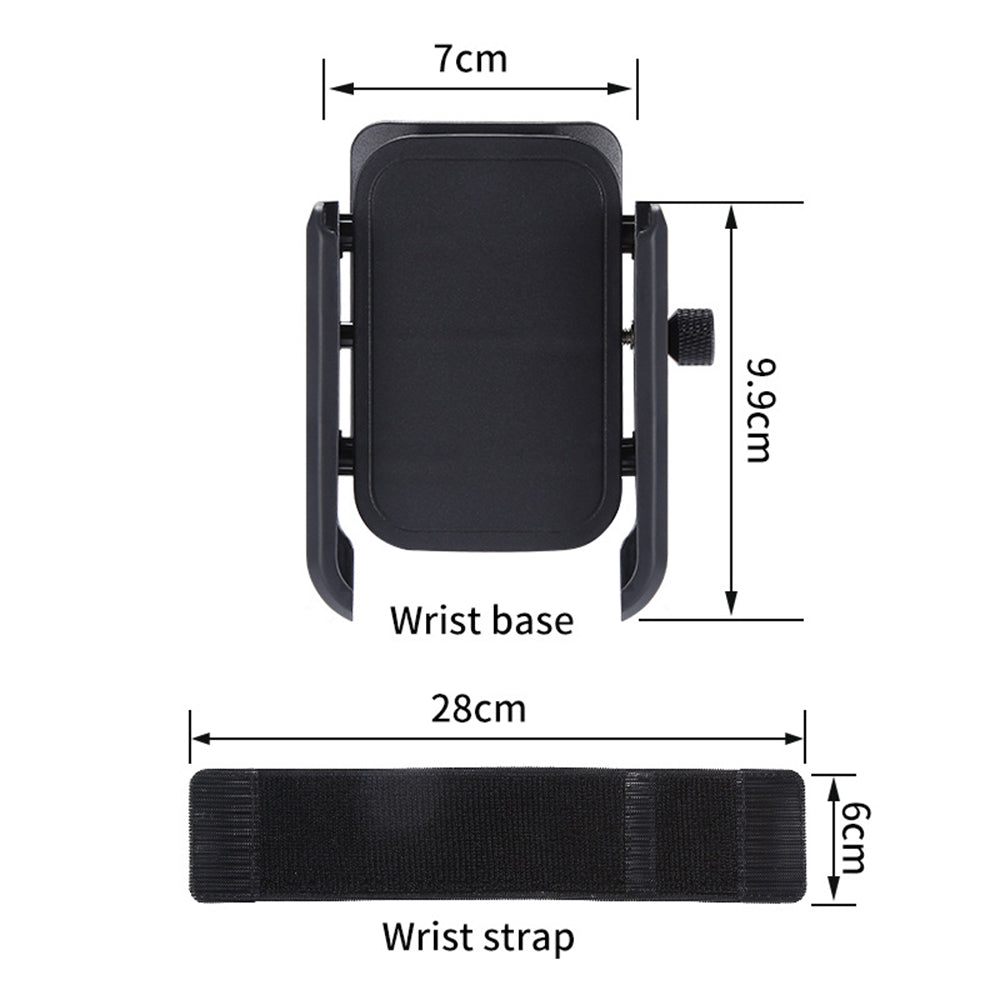 XW-W01 4.0-7.0 inch Phone Holder for iPhone 16 / 16 Ultra / 16 Pro / 16 Pro Max Running Fitness Wristband Armband Phone Mount Bracket
