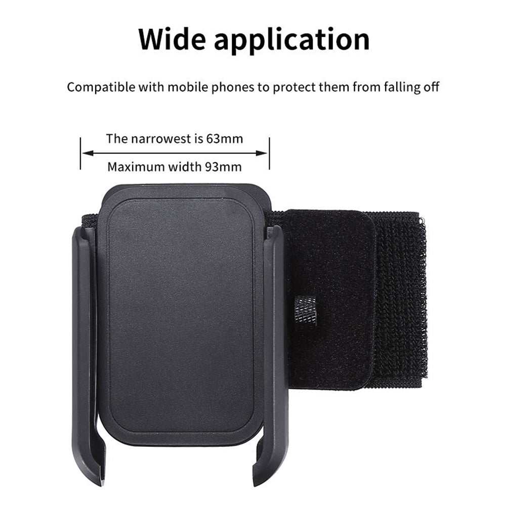 XW-W01 4.0-7.0 inch Running Wristband Phone Holder for iPhone 16 / 16 Ultra / 16 Pro / 16 Pro Max Jogging Wrist Bands 360° Rotatable