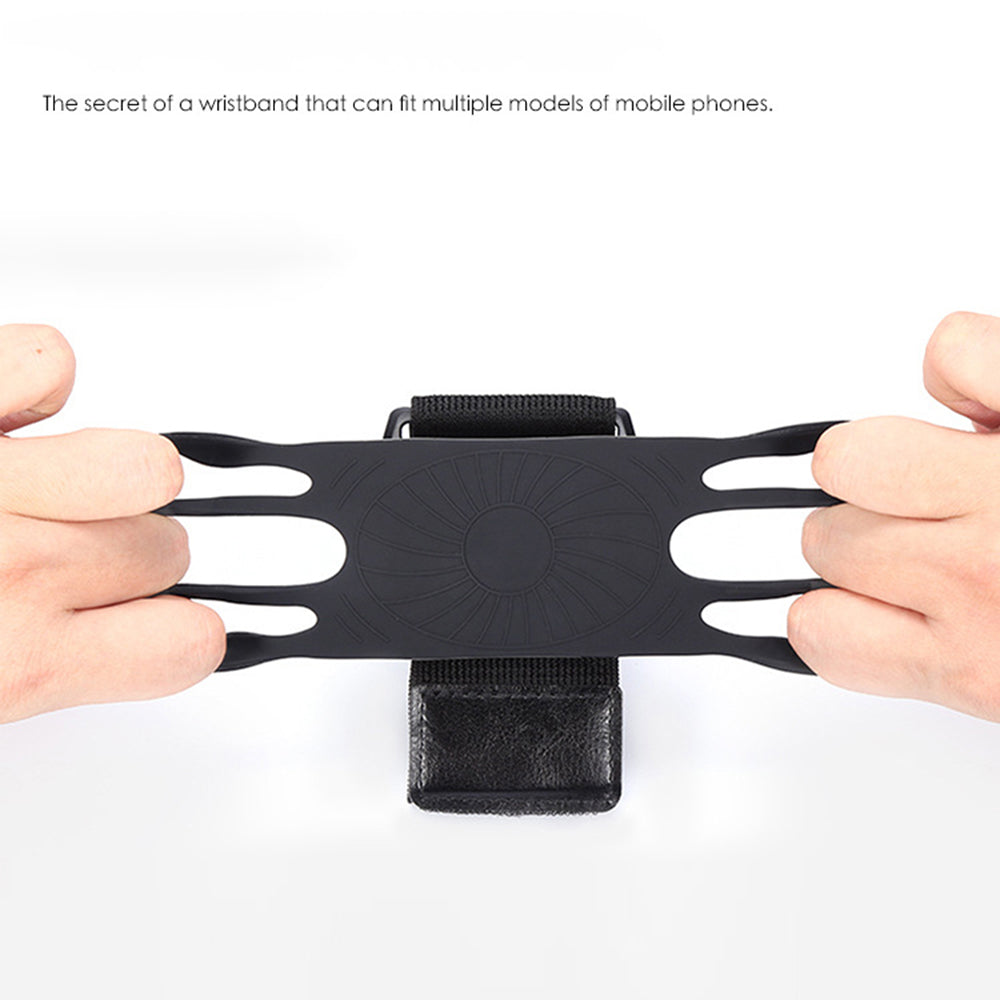X02 Silicone Strap Design Detachable Phone Holder for iPhone 16 / 16 Ultra / 16 Pro / 16 Pro Max Cycling Running Armband Phone Bracket