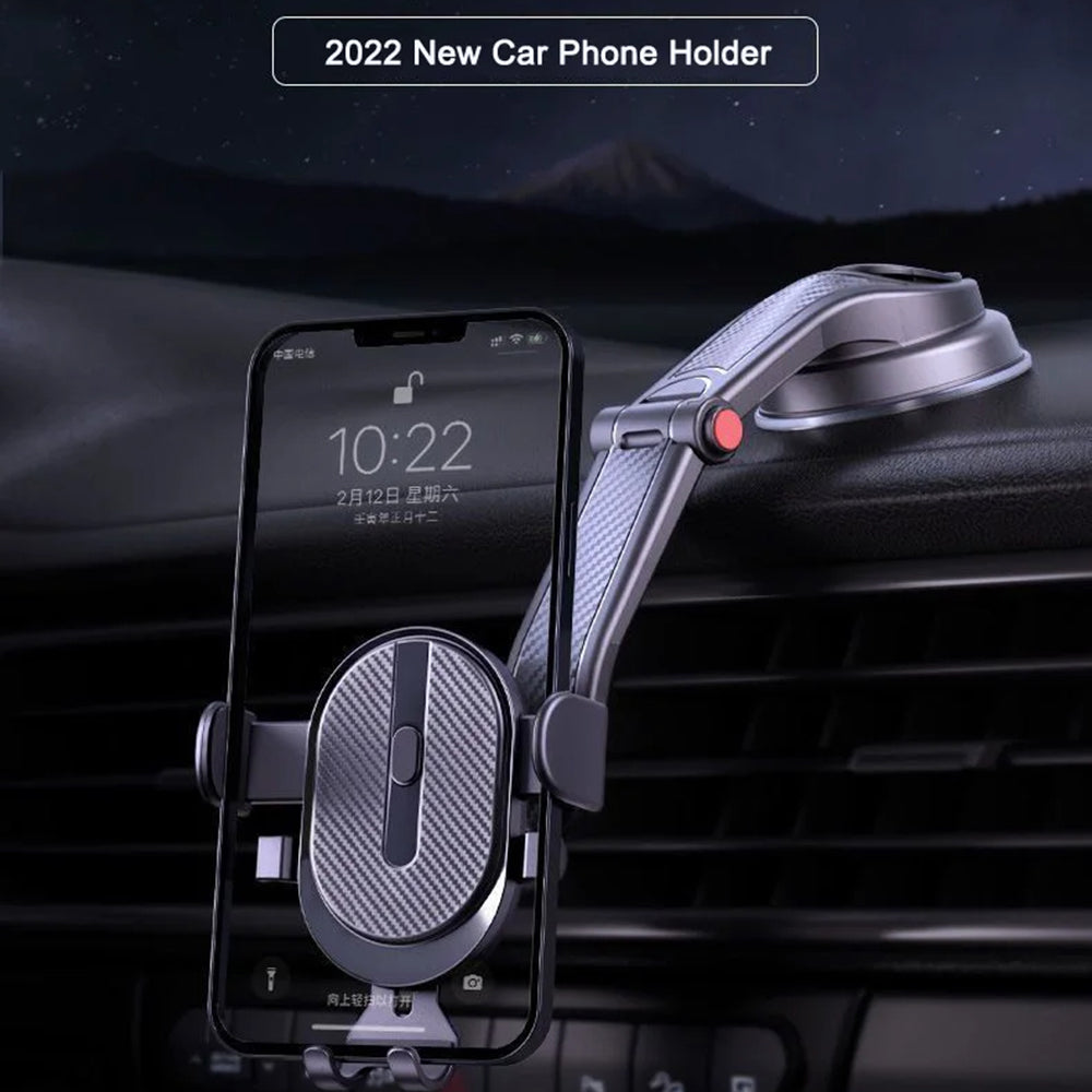D23+ES For 4-6.7 Inch Car Phone Holder Mount Suction Cup Car Cellphone Holder