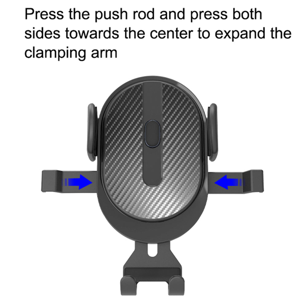 D23+CF Car Phone Holder Air Vent Cell Phone Holder for Car Hands Free Easy Clamp Cradle in Vehicle