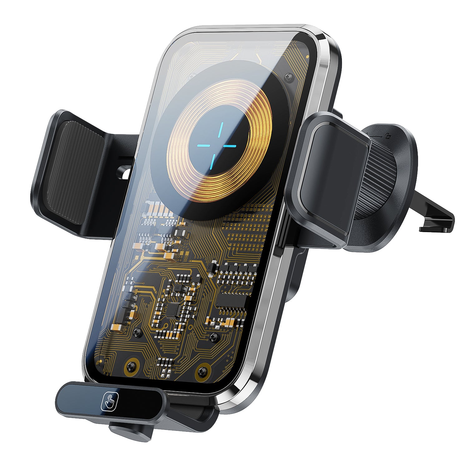 X11s Transparent Car Air Vent Phone Holder Wireless Charger Phone Charging Bracket