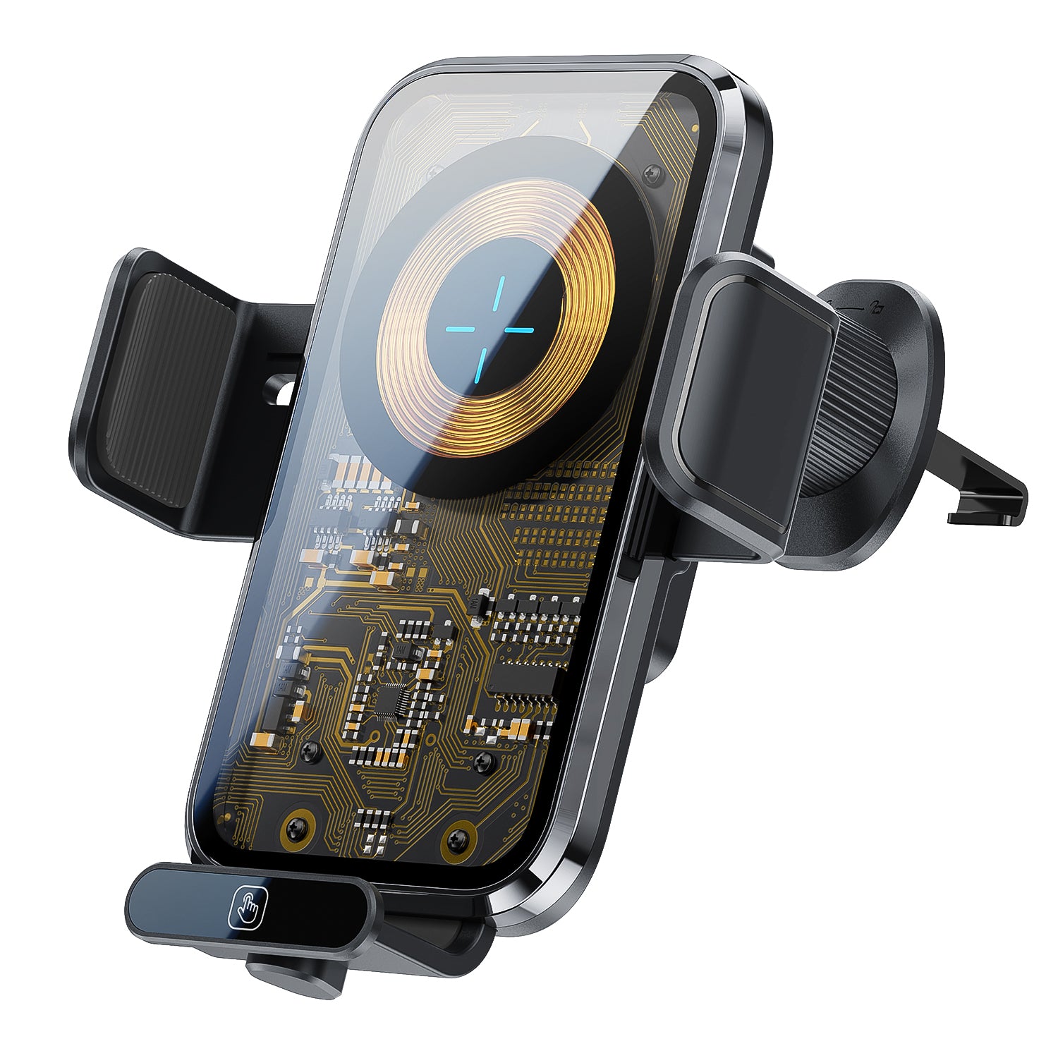 X11s Transparent Car Air Vent Phone Holder Wireless Charger Phone Charging Bracket