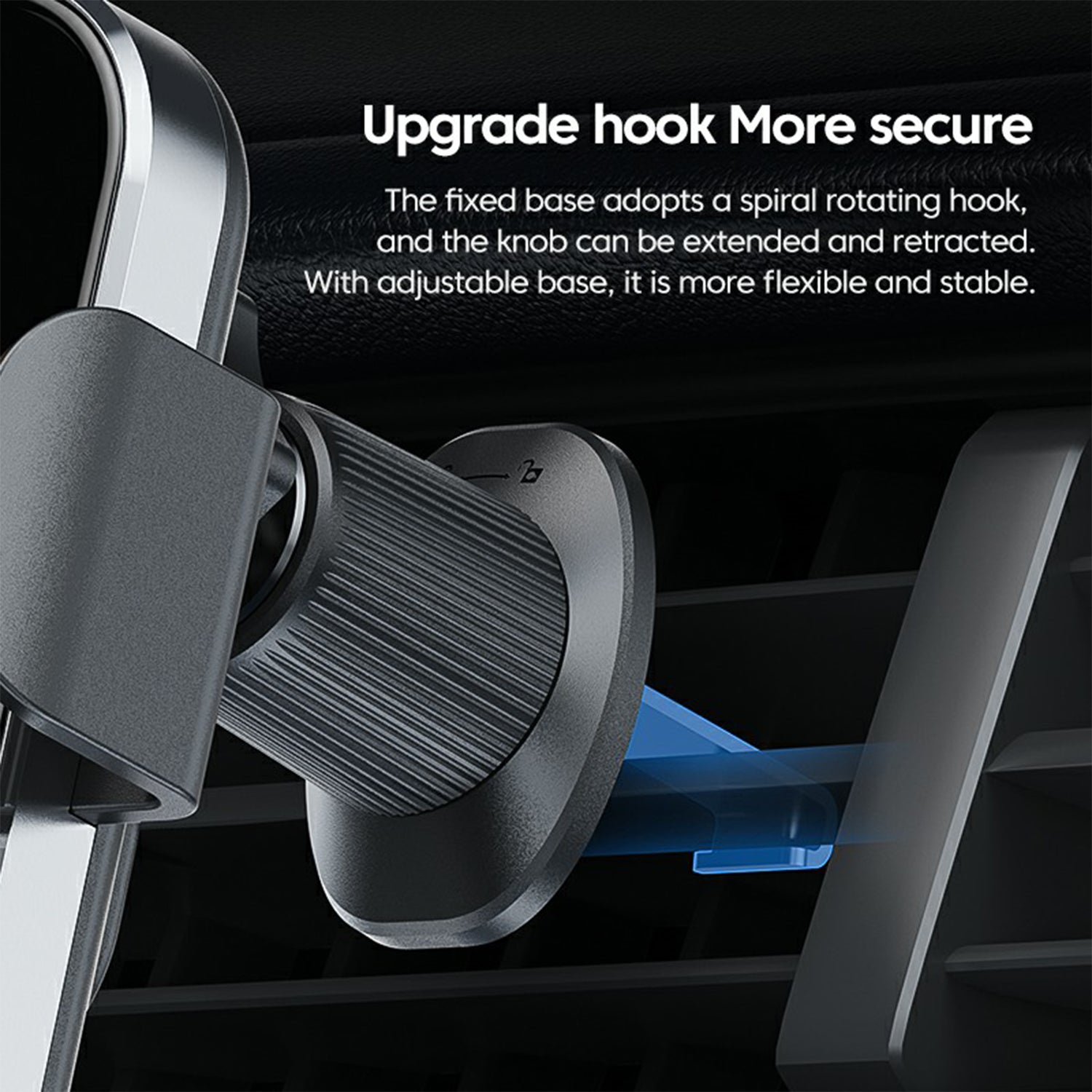 X12s 66W High Power Intelligent Induction Car Air Vent Hook Wireless Charger