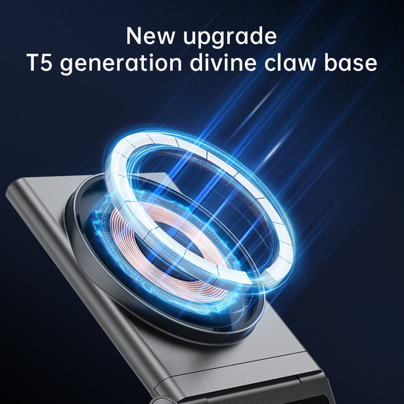 A7 For Tesla Model 3 / Y Transparent Phone Charging Dock 15W Magnetic Wireless Charger