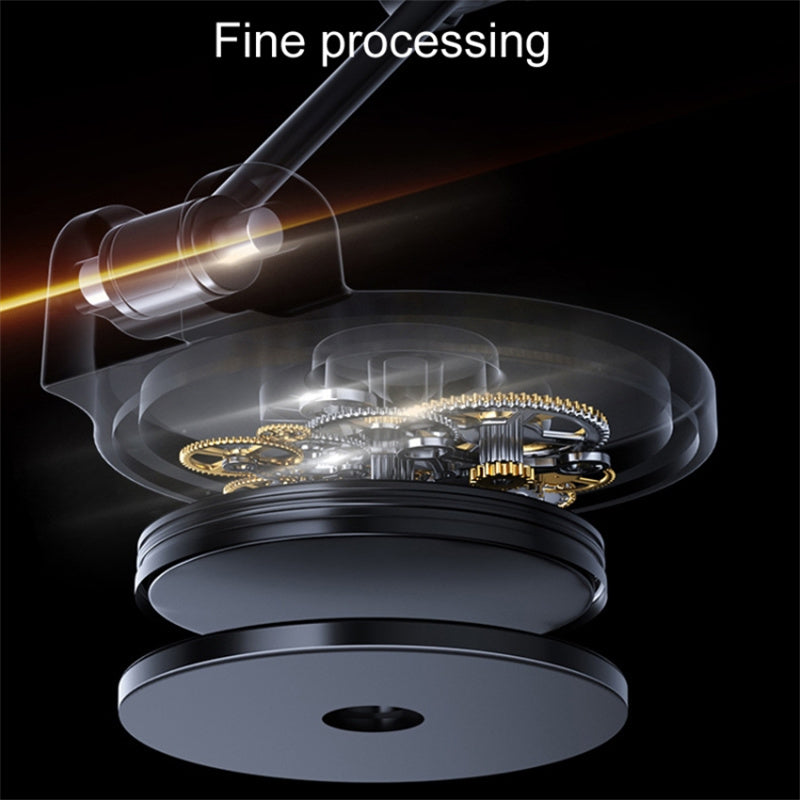 D38 E-shape Alloy Magnetic Car Phone Holder for iPhone 16 / 16 Ultra / 16 Pro / 16 Pro Max Car Dashboard Folding Mount