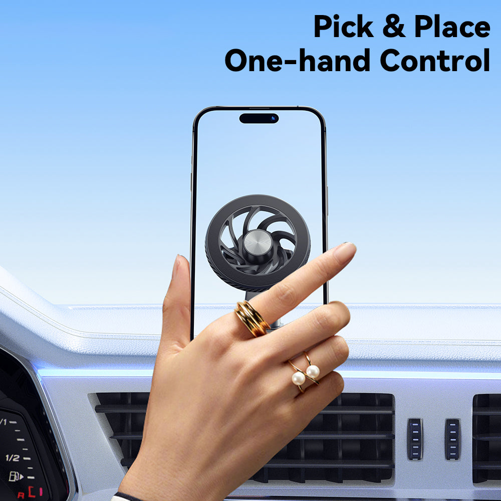 ESSAGER ES-ZJ24 Universal Magnetic Car Phone Holder 360 Degrees Rotatable Cellphone Bracket