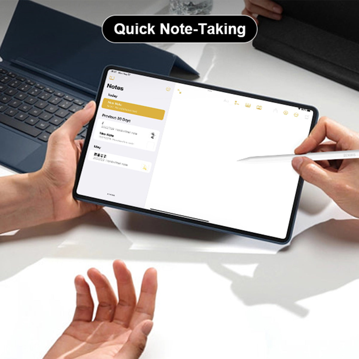 BENWIS ID-STY-1 Pencil Max Stylus Pen High Sensitivity Capacitive Disc Tip Touch Screen Pen