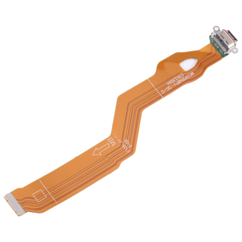 For Oppo Reno8 Pro+ 5G (Global Version) Dock Connector Charging Port Flex Cable Spare Part (without Logo)