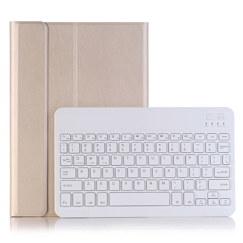 A07B For iPad 9.7-inch (2017) / (2018) / iPad Pro 9.7 inch (2016) / Air 2 / Air (2013) Bluetooth Keyboard Case with Pen Slot