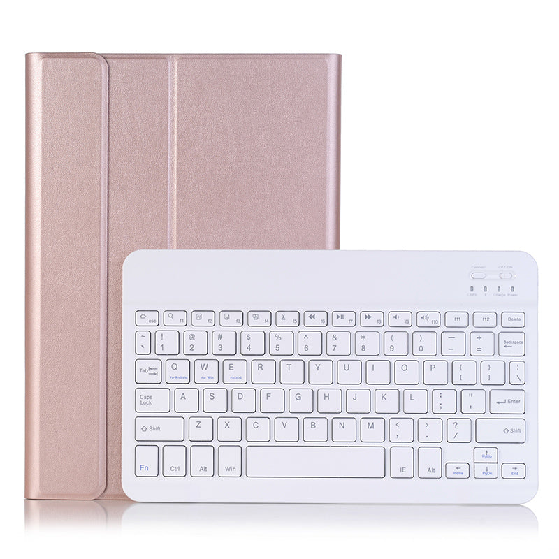 A07B For iPad 9.7-inch (2017) / (2018) / iPad Pro 9.7 inch (2016) / Air 2 / Air (2013) Bluetooth Keyboard Case with Pen Slot