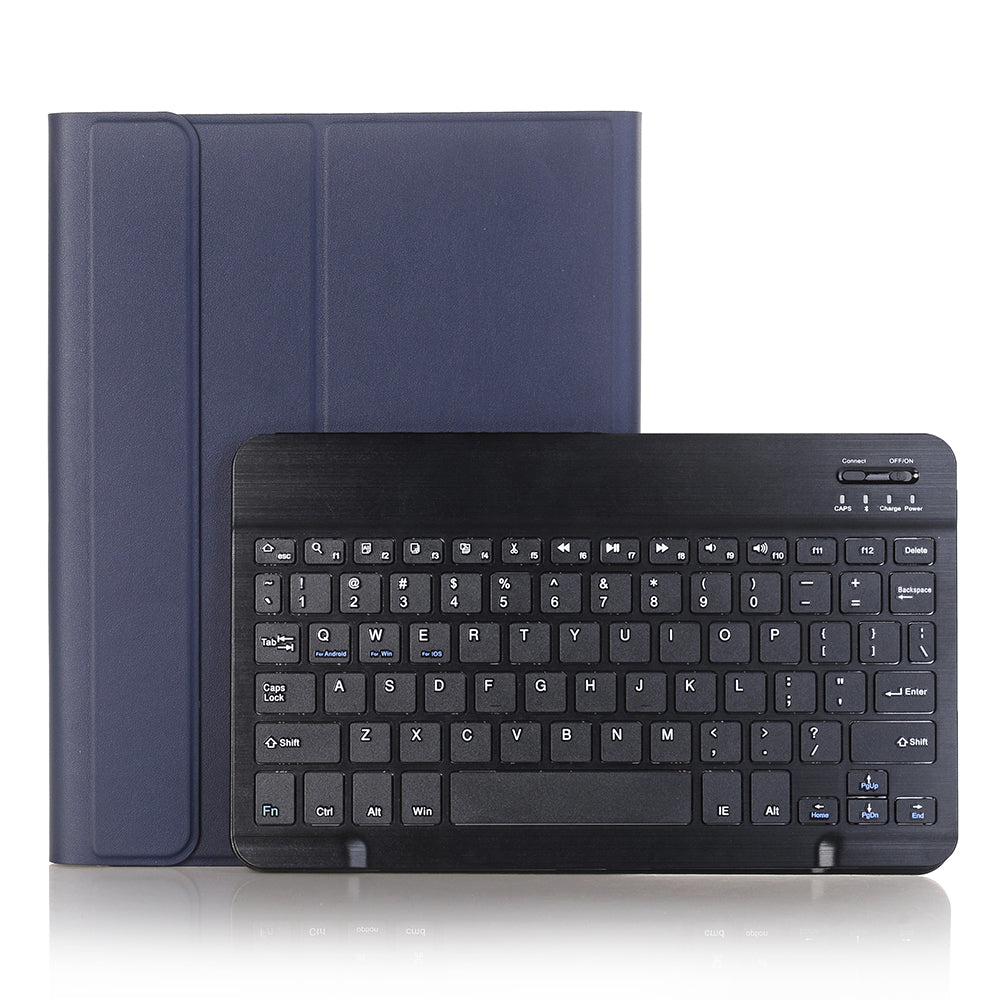 A07B For iPad 9.7-inch (2017) / (2018) / iPad Pro 9.7 inch (2016) / Air 2 / Air (2013) Bluetooth Keyboard Case with Pen Slot